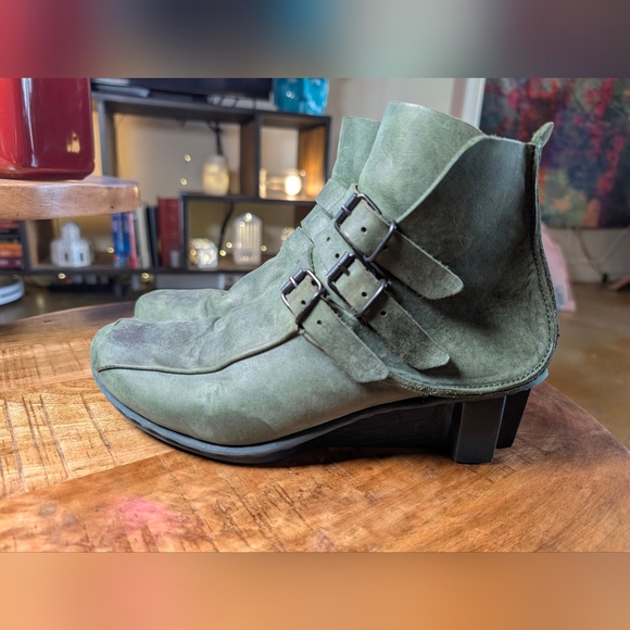 Trippen Kelut Leather Boots Size 40 - Picture 2 of 12